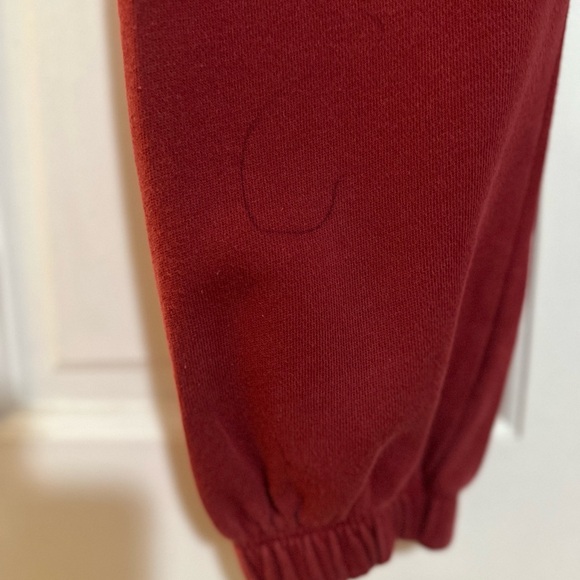 {Zara X Everlast} Cool Athletic Sweatpants Burgundy kids Sz 11-12 Yrs - Picture 16 of 16
